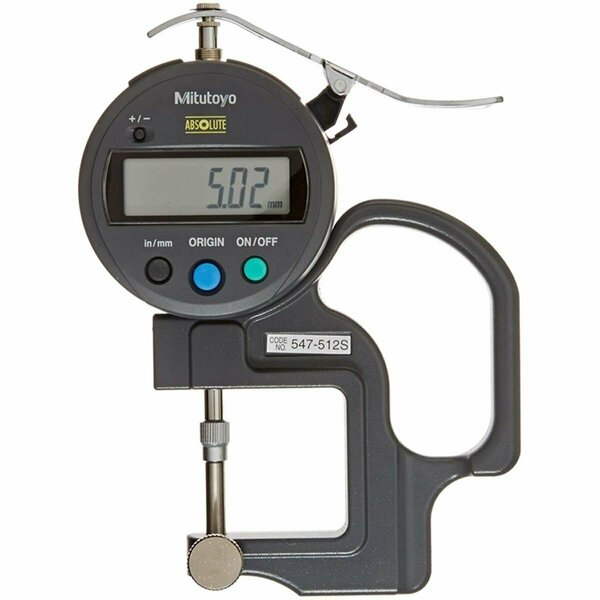 Beautyblade Digimatic Thickness Gage with IDS Type SPC Output BE3734358